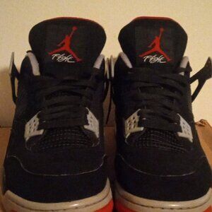 Jordan Bred 4s Size 13